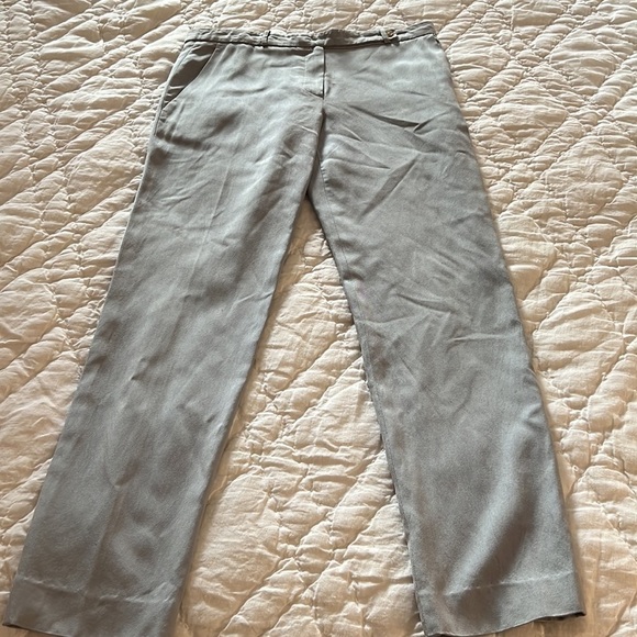 CELINE Paris 100% Silk Trousers X Bergdorf Goodman Vintage - Picture 12 of 14